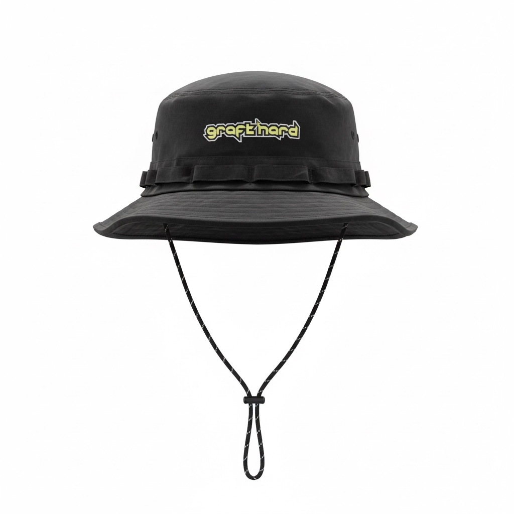 Graft Hard Bucket Hat